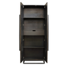 Massivholzschrank mit Metallgestell | Modell UVER